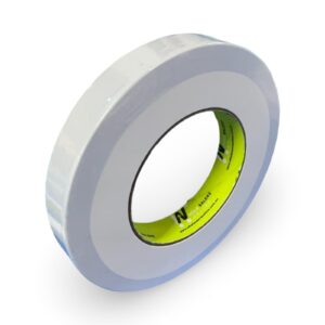 White exhibition double sided tape 20mm x25m